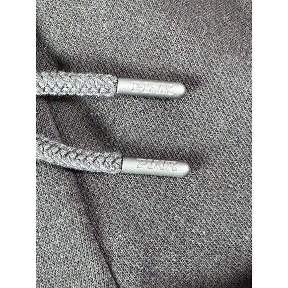 Pink Victoria's Secret Fleece Classic Shorts Womens Large‎ Black Sweat shorts - Picture 3 of 6